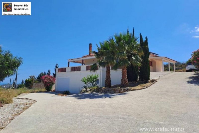 Minoa apokoranas Kreta, Vamos, Freistehender Bungalow (Wfl.120m²)Garage u. Meerblick Haus kaufen